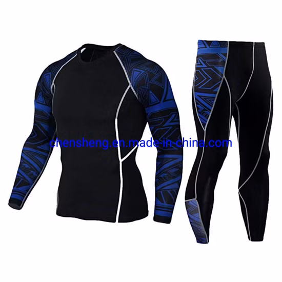 Athletic Performance Dry Fit Custom Printing T-Shirt and Pants for Men Gym Fitness Wear